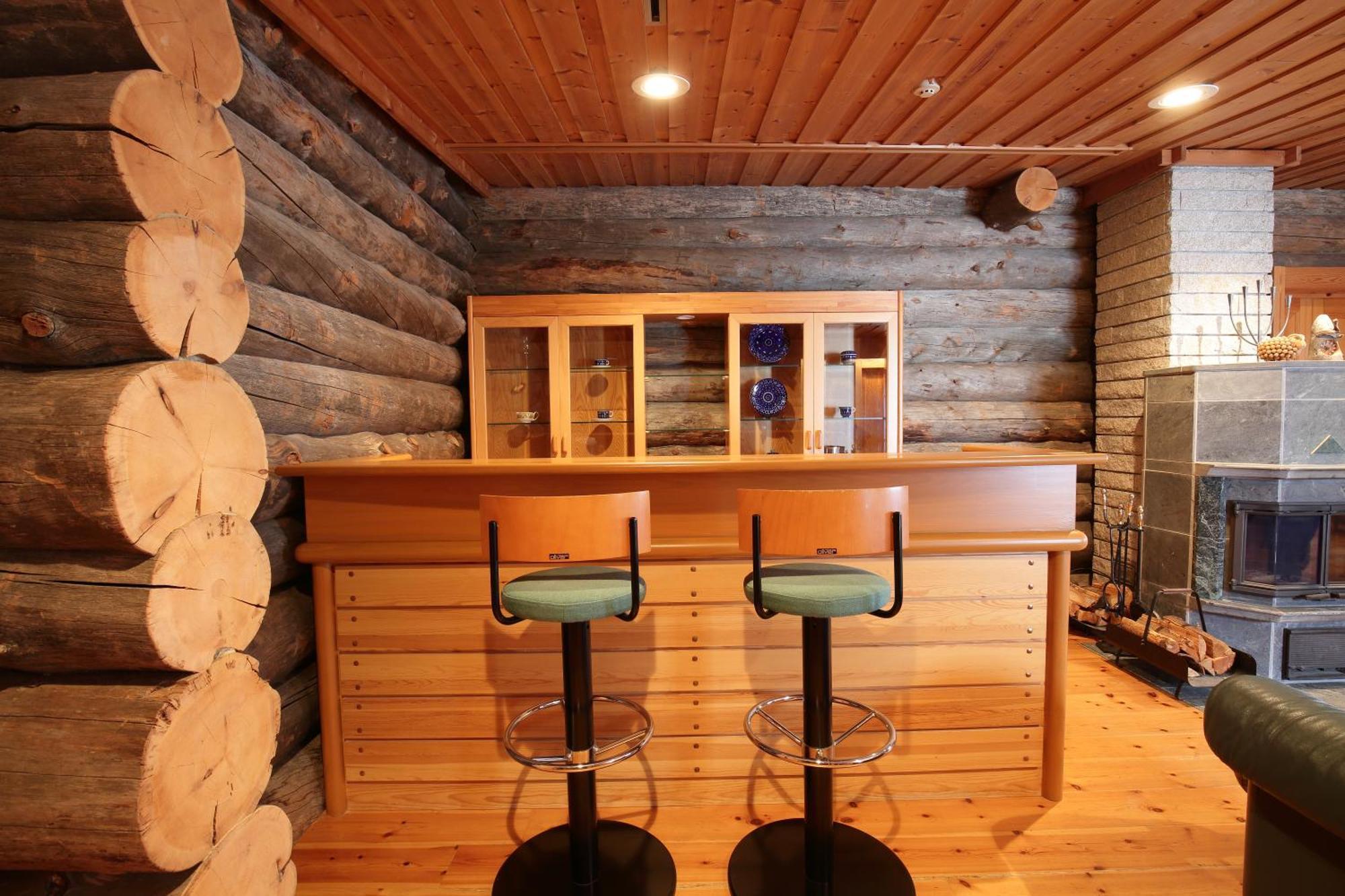 Log Hotel The Maple Lodge Iwamizawa Buitenkant foto