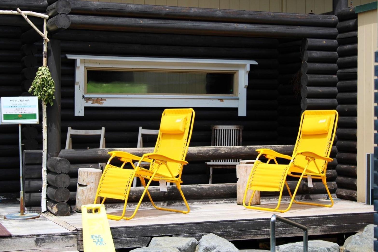 Log Hotel The Maple Lodge Iwamizawa Buitenkant foto